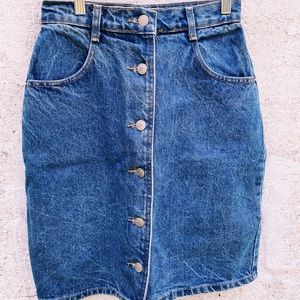 Vintage Forenza Denim Skirt